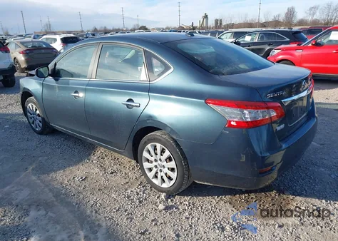 2014 Nissan Sentra Sv z USA, uszkodzony, nr VIN 3N1AB7APXEY218126